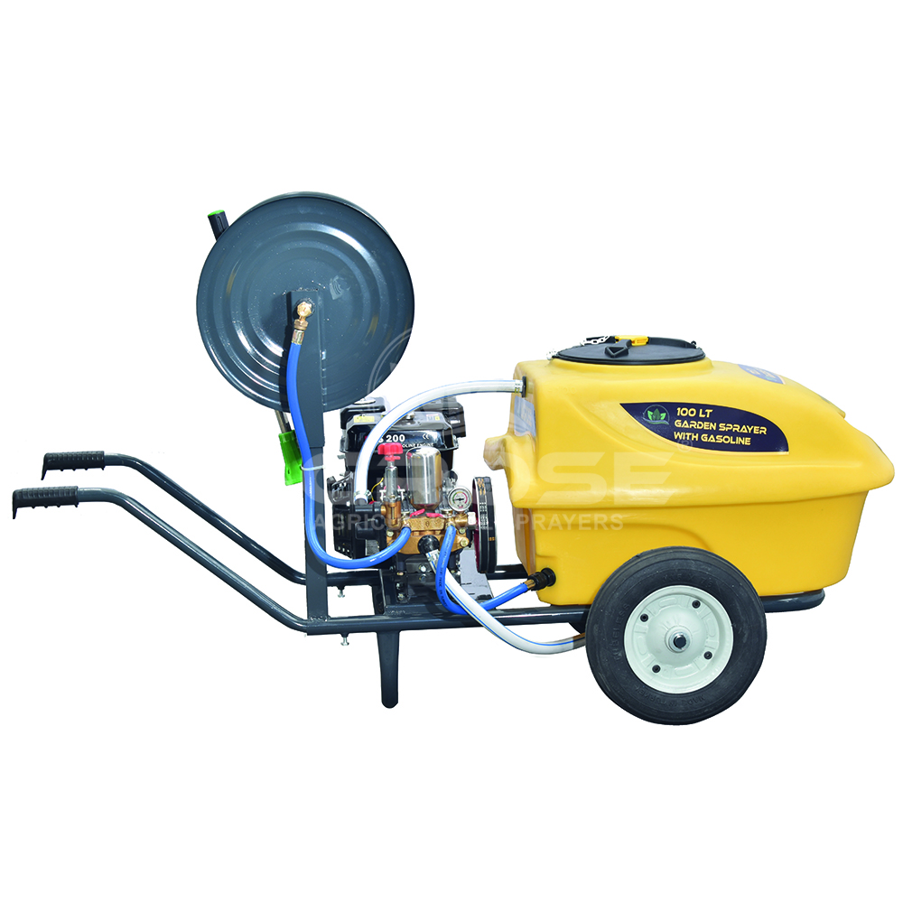 GASOLINE SPRAYERS TROLLEY MODEL 100 LT.