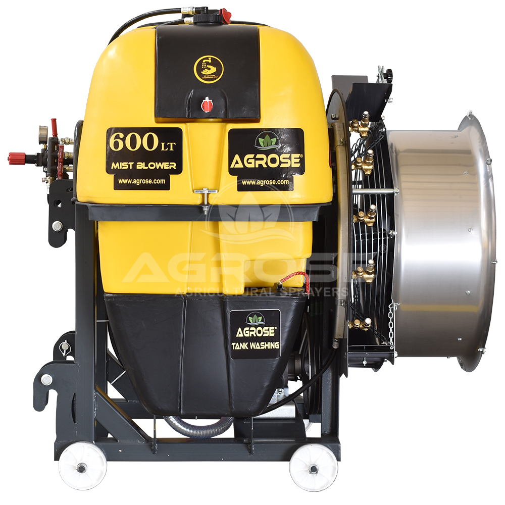 ASILIR TİP TURBO ATOMİZER TRİO MODEL 600 LT. 75 CM. FAN