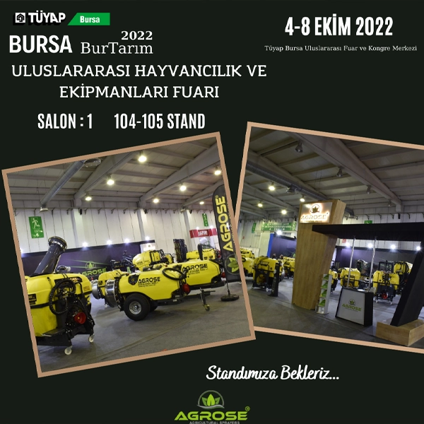 المعرض الزراعي التاسع عشر في بورصة – الثروة الحيوانية والمعدات